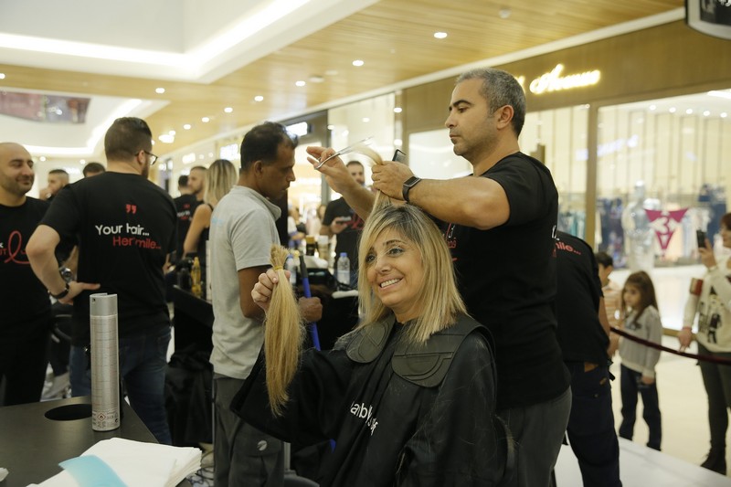 Hundreds of people gathered to support cancer patients during 'I Took the Cut' event